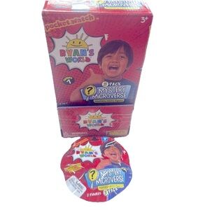 Case Of 24 In Display Box- Ryans World Mystery Microverse Figure - Series 1 New